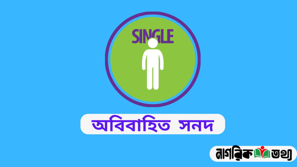 অবিবাহিত Unmarried Certificate 2025